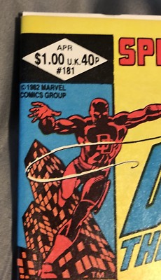 アメコミ　マーベル　Daredevil 181 1982 Electra アメコミ マーベル Daredevil 181 1982 Electra Daredevil #181