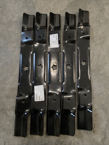 Cinque (5) lame rasaerba Husqvarna Craftsman 42" 134149 422719 24676 424752. #C86
