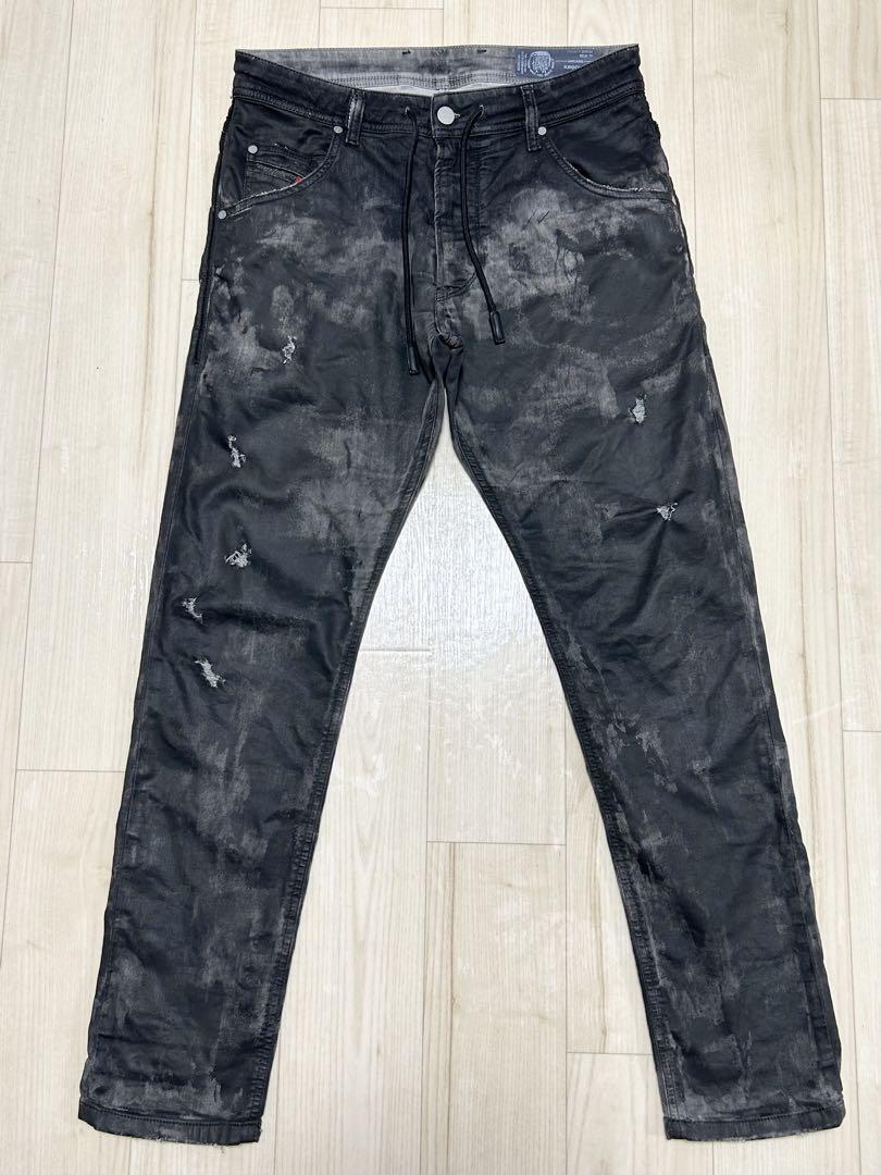 Diesel Men M Jogg Jeans Krooley Sweat Denim W28 Luxury Slim