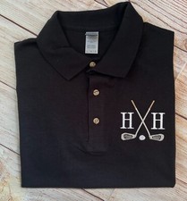 Personalized Golf Polo Shirt For Men, Monogrammed Men Polo Shirt, Short Sleeve