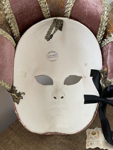 Venitian Face Mask, High Quality New with Tags Original made in Italy - Picture 6 of 8