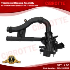 Thermostat Housing Assembly for 2016-2019 Mercedes Benz GLC300 2017-2019 E300