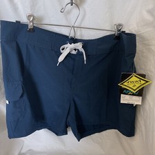 NEW KANU Surf Women Ladies Navy Breeze Board Shorts Lagoon 10 NWT Swim Beach