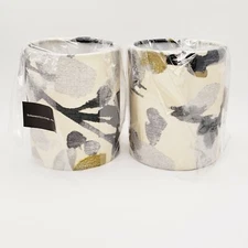 Urbanest Living Chandelier Shades Floral Canvas Gray Green Contemporary Modern