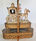 ANTIQUE CINDERELLA LAMP Horse Coach Carriage Ball Victorian Princess Nightlight — photo 4