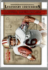 2014 Panini Contenders Legendary Contenders Gold #9 Joe Montana /199