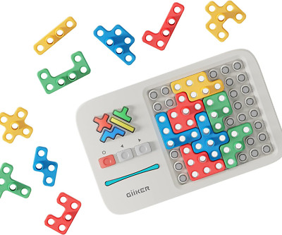 Super Blocks Pattern Matching Puzzle Games, Orig. 1000+ Challenges Brain Teaser