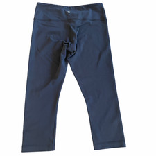 Lululemon H6 Leggings Cropped Pants Black Size H6