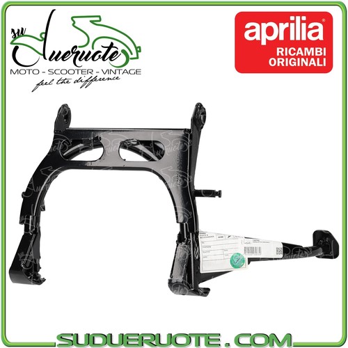 Cavalletto Centrale Nero in Metallo per Aprilia Scarabeo Light 125 200 2007-2012 - Foto 13 di 24