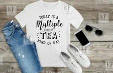 today is a multiple cup of tea kind of day 👕tshirt gift adult