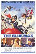 THE BLUE MAX Movie POSTER 27x40 George Peppard James Mason Ursula Andress Jeremy