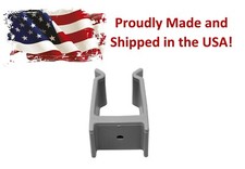 Grey Bimini Top Boat Pole Clips 1-1/4 inch for Pontoon Bimini Top Support Poles