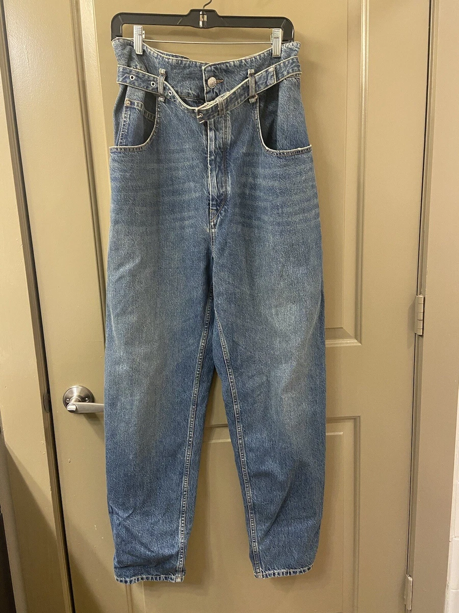 isabel marant etoile cotton blue wash pantalon gloria jeans sz 42 item 7.2