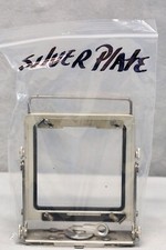 Graflex Crown Speed Graphic 4X5 Front Standard w/ Silver "Crown" Plate