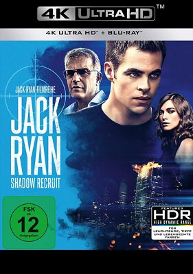Jack Ryan: Shadow Recruit - 4K Ultra HD Blu-ray # UHD+BLU-RAY-NEU