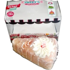 M.C. Sweets Pie Slice Birthday Cake Hand Crafted Soap NEW