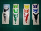 Custom Pontiac Emblem Vinyl Decal For Pontiac Cars. Please Read Description
