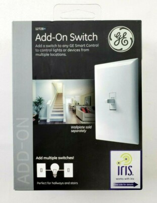 GE Add-On Light Switch for In-Wall Smart Control - 12728