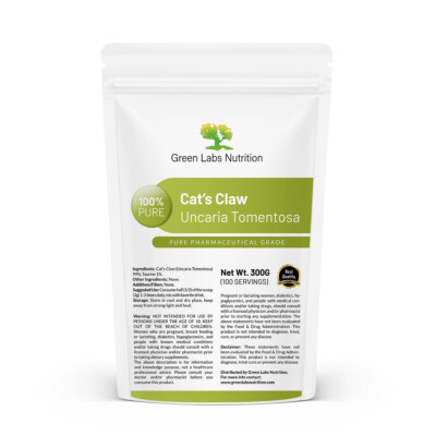Cat's Claw Powder Uncaria Tomentosa Immunity and blood pressure support