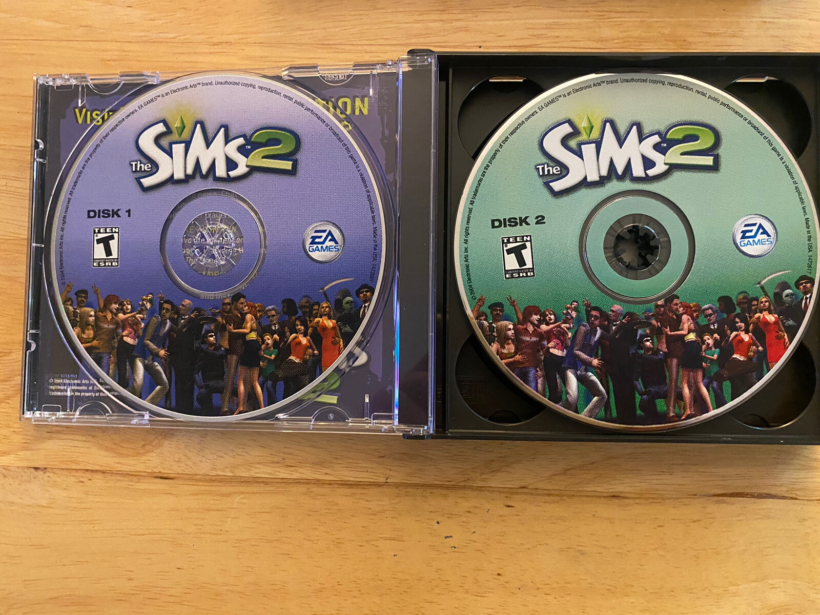 The Sims 2 PC 4 Disc CD ROM Plus Game Guide Book | eBay