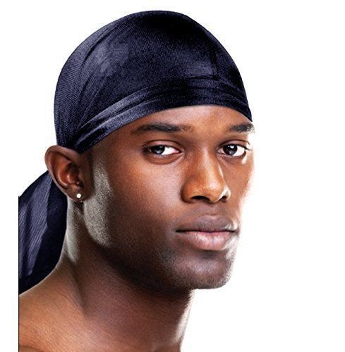 Durag de Silky Preta - Produtos para Waves