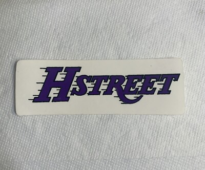 Vintage skateboard sticker H-street Tony Danny Way World blind 