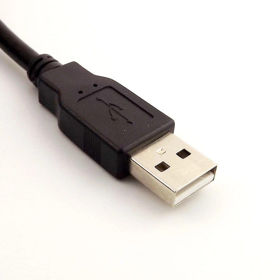 5x 10FT USB 2.0 A Male to B Male Data Cable with Screw Printer Panel Mount Cable - Image 3 of 4
