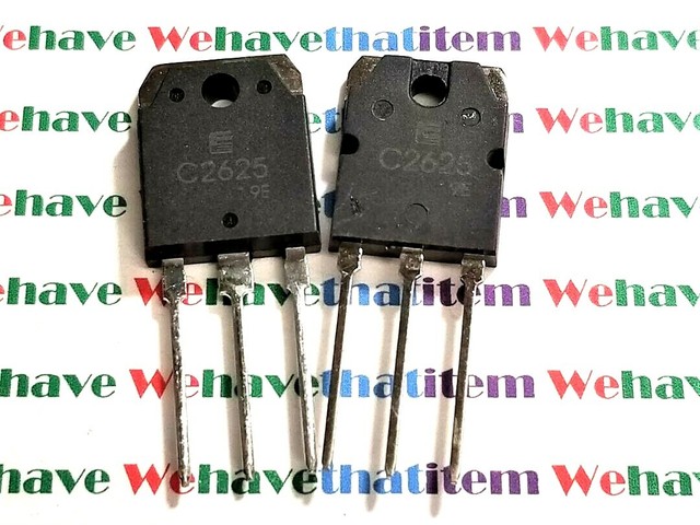 2SC2625 / TRANSISTOR / TO3P / 2 PIECES (QZTY) | eBay