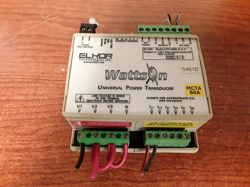 Elkor- Wattson Universal Power Transducer (Wattson-1100-MCTA-60A) - Picture 1 of 4