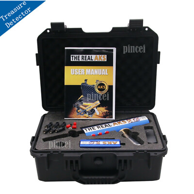 The Real Gold AKS Long Range Gold Detector 6 Antenna for Gold Silver Gem
