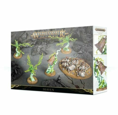 PLAGUE MONK SKAVEN Di Metallo Warhammer Fantasy Età Di Sigmar Vecchio - Foto 11