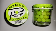 Pautzke Balls o' Fire Salmon Eggs Chartreuse Garlic 1oz PCHARGAR ~ FREE Shipping