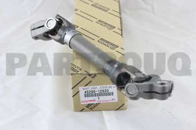 4526012620 Genuine Toyota SHAFT ASSY, STEERING INTERMEDIATE, NO.2 