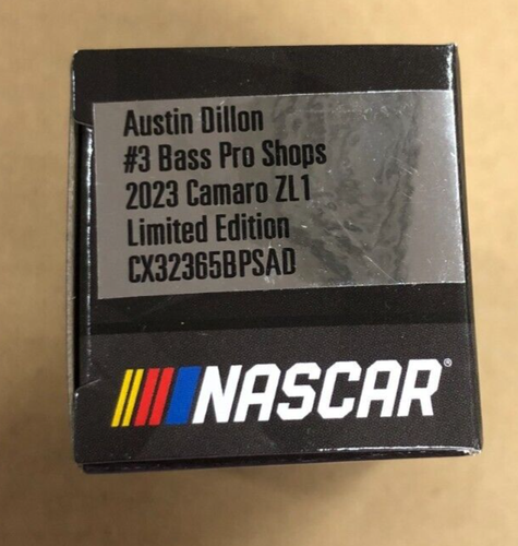 Austin Dillon #3 Bass Pro Shops 2023 Camaro ZL1 1:64 scale CX32365BPSAD - 第 3/6 張圖片