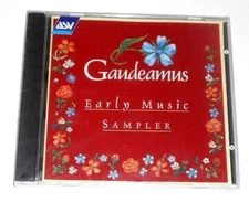Gaudeamus Early Music Sampler (1996 ASV) Original Audio CD New Sealed* Classical