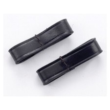 FULMER BIT LOOPS, BLACK OR BROWN, PAIR OF FULL CHEEK BIT KEEPERS *FREE POSTAGE*