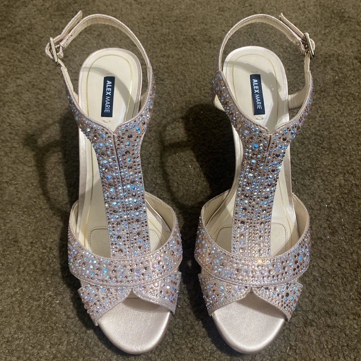 Alex marie gianella store jeweled dress sandals