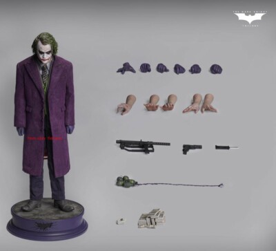 IN STOCK Queen Studios X INART Batman The Dark Knight Joker 1/6