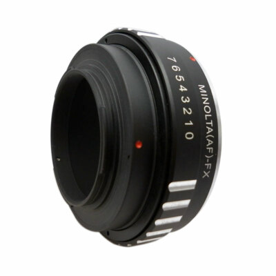 AF-FX Adapter für Sony Alpha A Minolta MA Objektiv auf Fujifilm Fuji X Mount Kamera