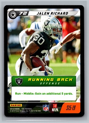 Jalen Richard 2019 NFL Five S15-19 Football NFL Card TCG CCG Game Raiders RB