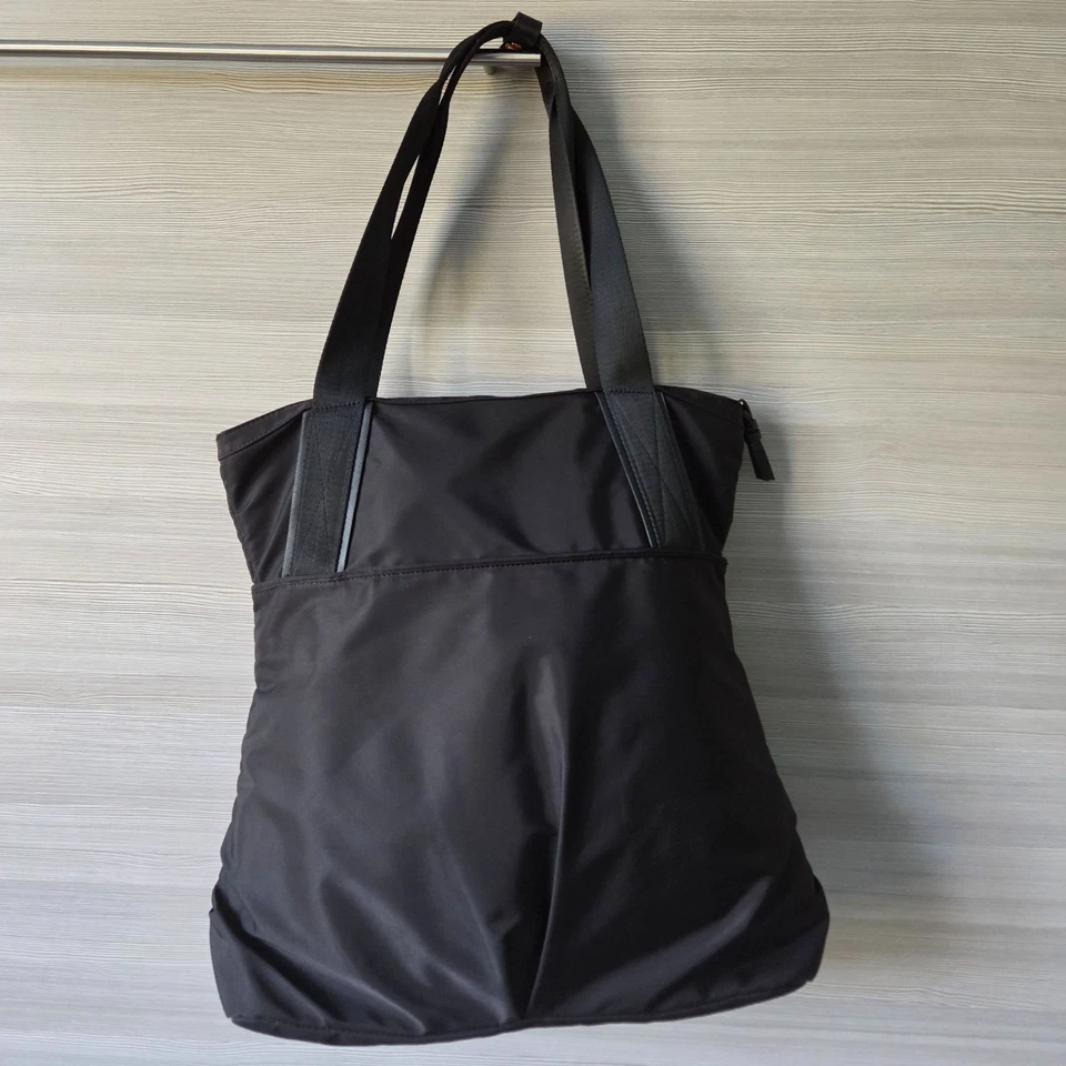 Calia by Carrie Underwood Black Nylon Classic Tote Bag Dual Handle Gym Travel - Image 4 of 4