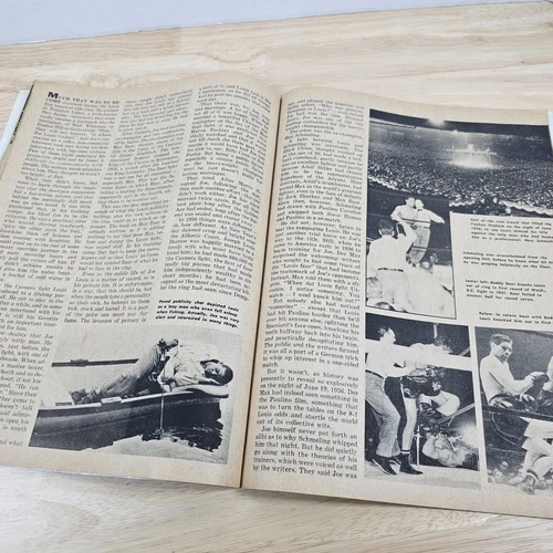 October 1974 Big Book Of Boxing Magazine Foreman Ali Louis Marciano Read Descrip - 画像14/16