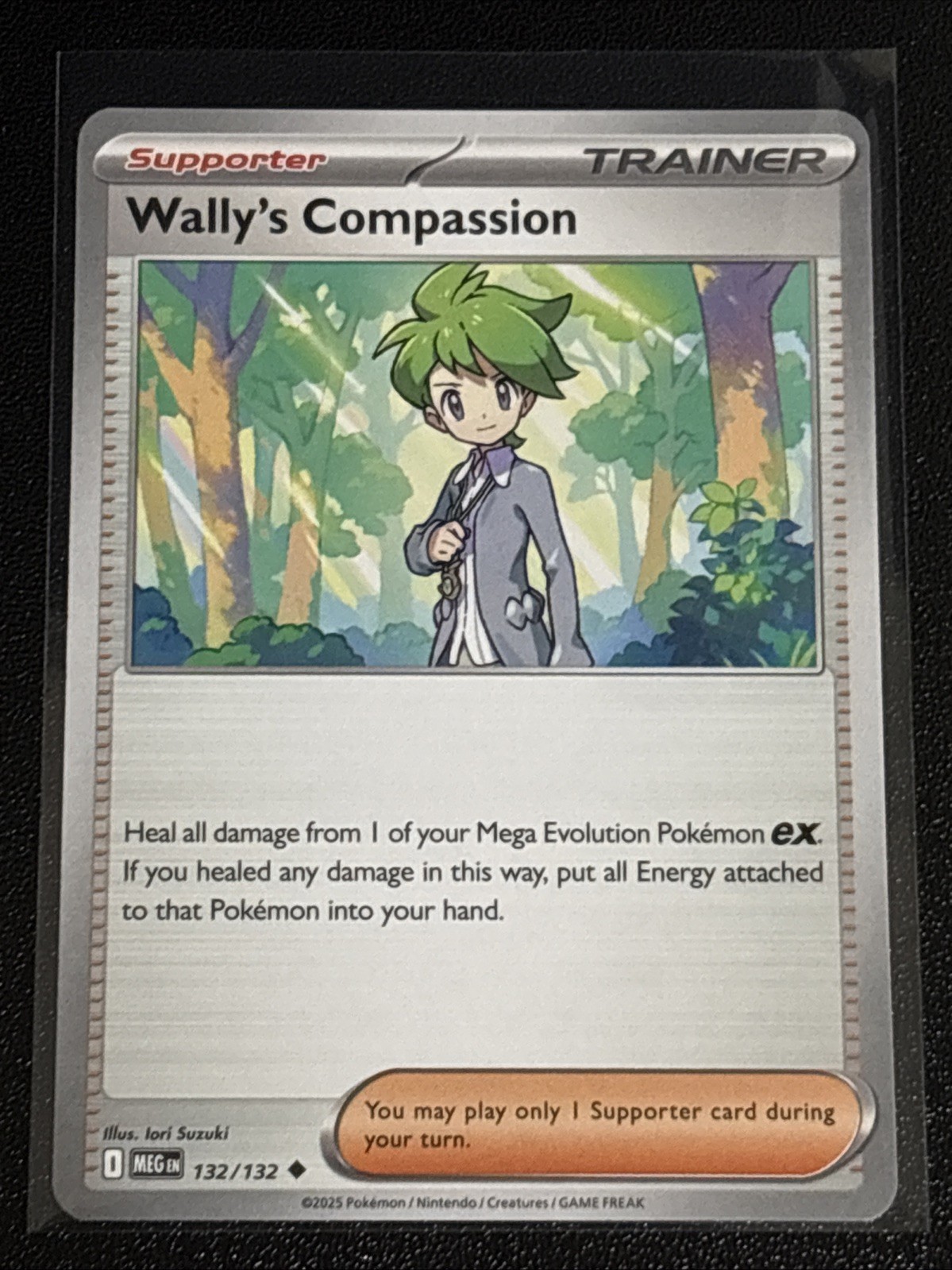 Pokémon TCG Mega Evolution Wally's Compassion 132/132 NM