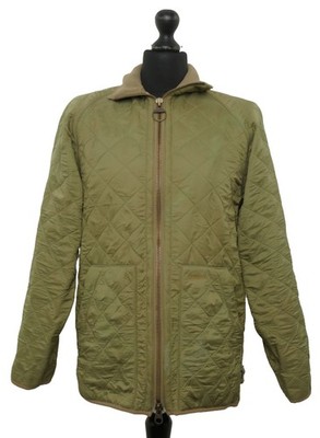 Barbour Polarquilt Jacket-Short Herren Steppjacke Jacke XS grün hellgrün leicht