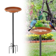 Bird Bath for Outside Heavy Duty 35 Inch Bird Baths with Bowl