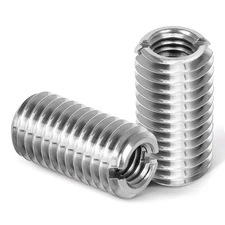Threaded Insert Reducing Nut 10 PCS M4-0.7 Female to M8-1.25 Male 8mm
