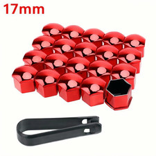 20x Radschrauben Radmutter Bolzen Kappen Abdeckung 17mm Abdeckungen Felgenmutter