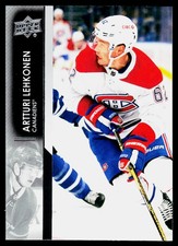 2021-22 Upper Deck Artturi Lehkonen #346 Montreal Canadiens