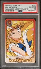 PSA 10 Venus 297 Pop 2 Sailor Moon 1995 Carddass Graffiti Part 7 C60