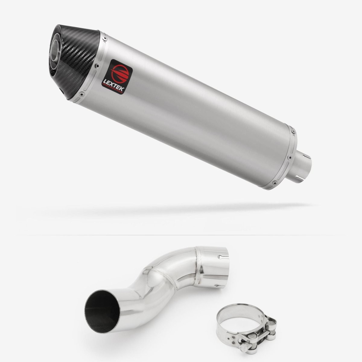 Lextek Slip-on Stainless Steel 400mm Exhaust for Kawasaki Z900 17-19